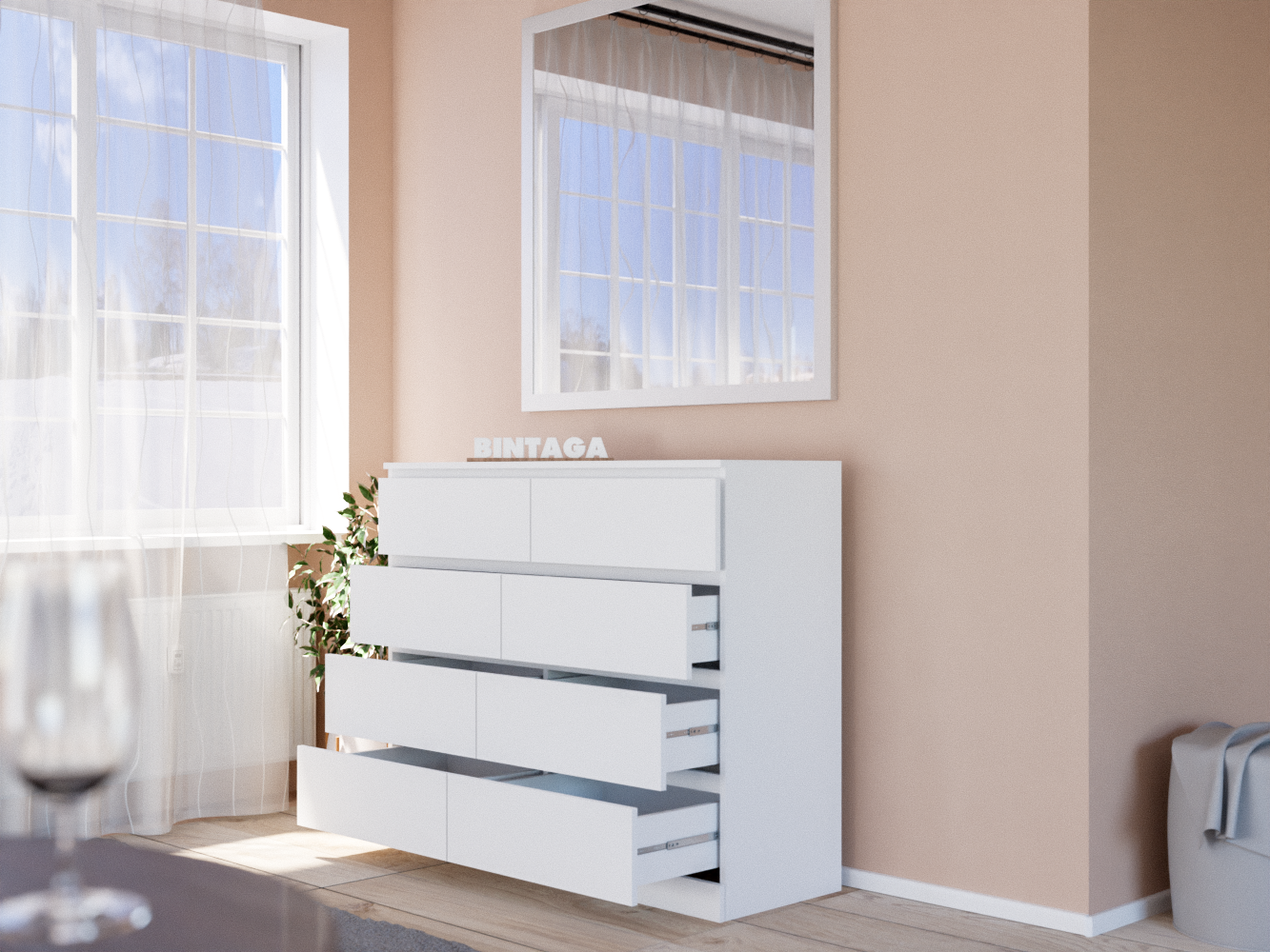 Мальм 13 white ИКЕА (IKEA) изображение товара