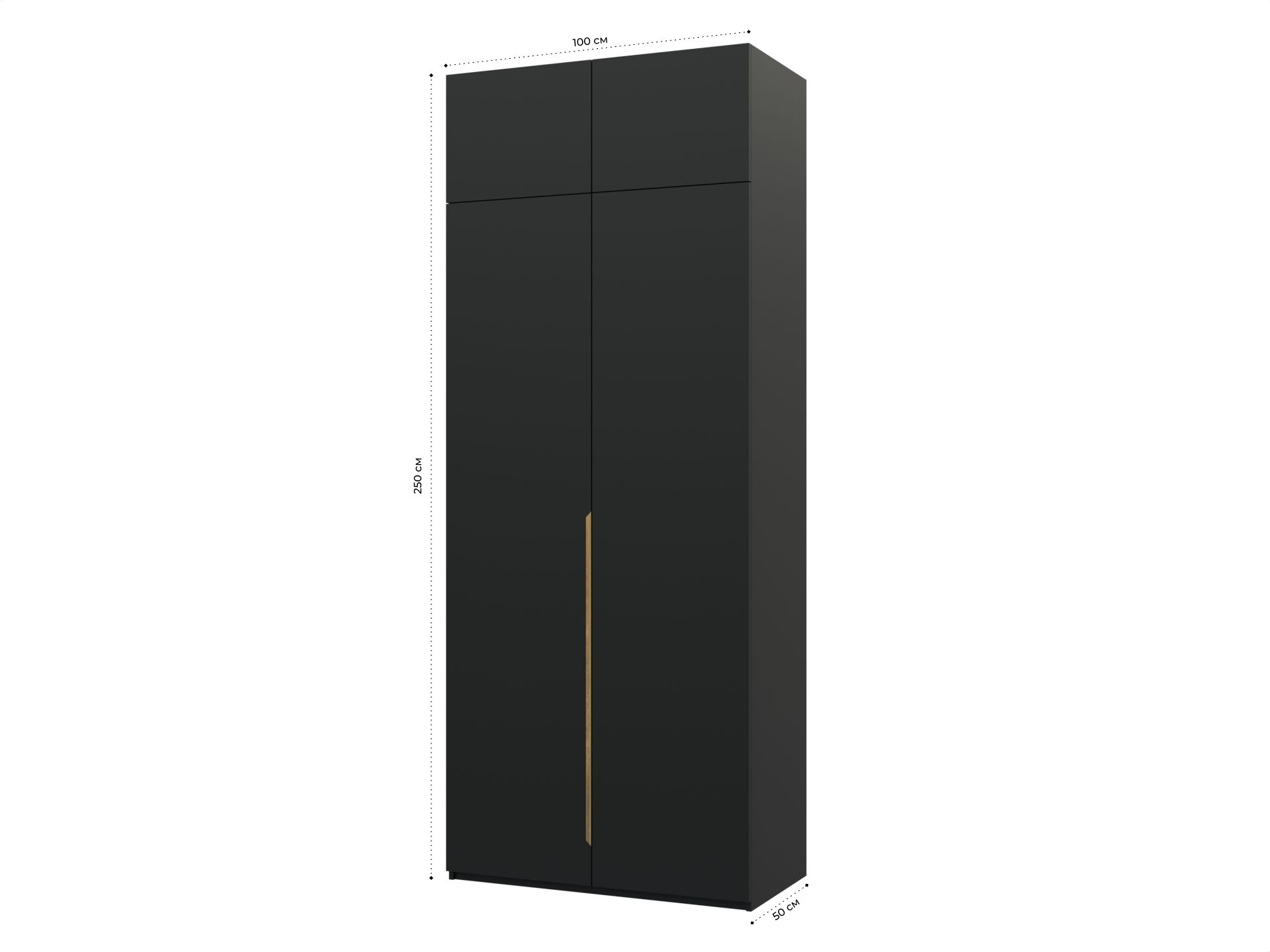 Пакс Альхейм 22 black (gold) ИКЕА (IKEA) изображение товара