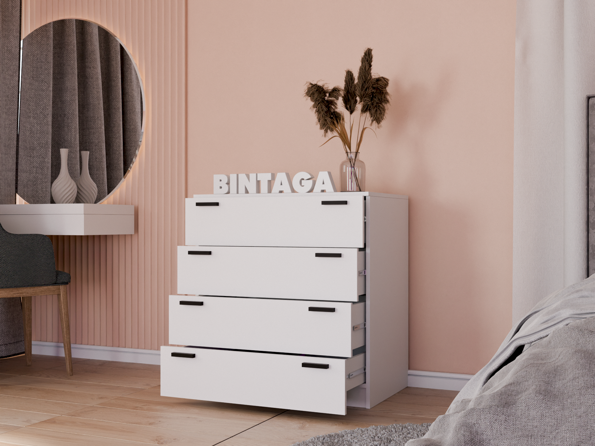 Комод Пакс Фардал 1 white ИКЕА (IKEA) изображение товара