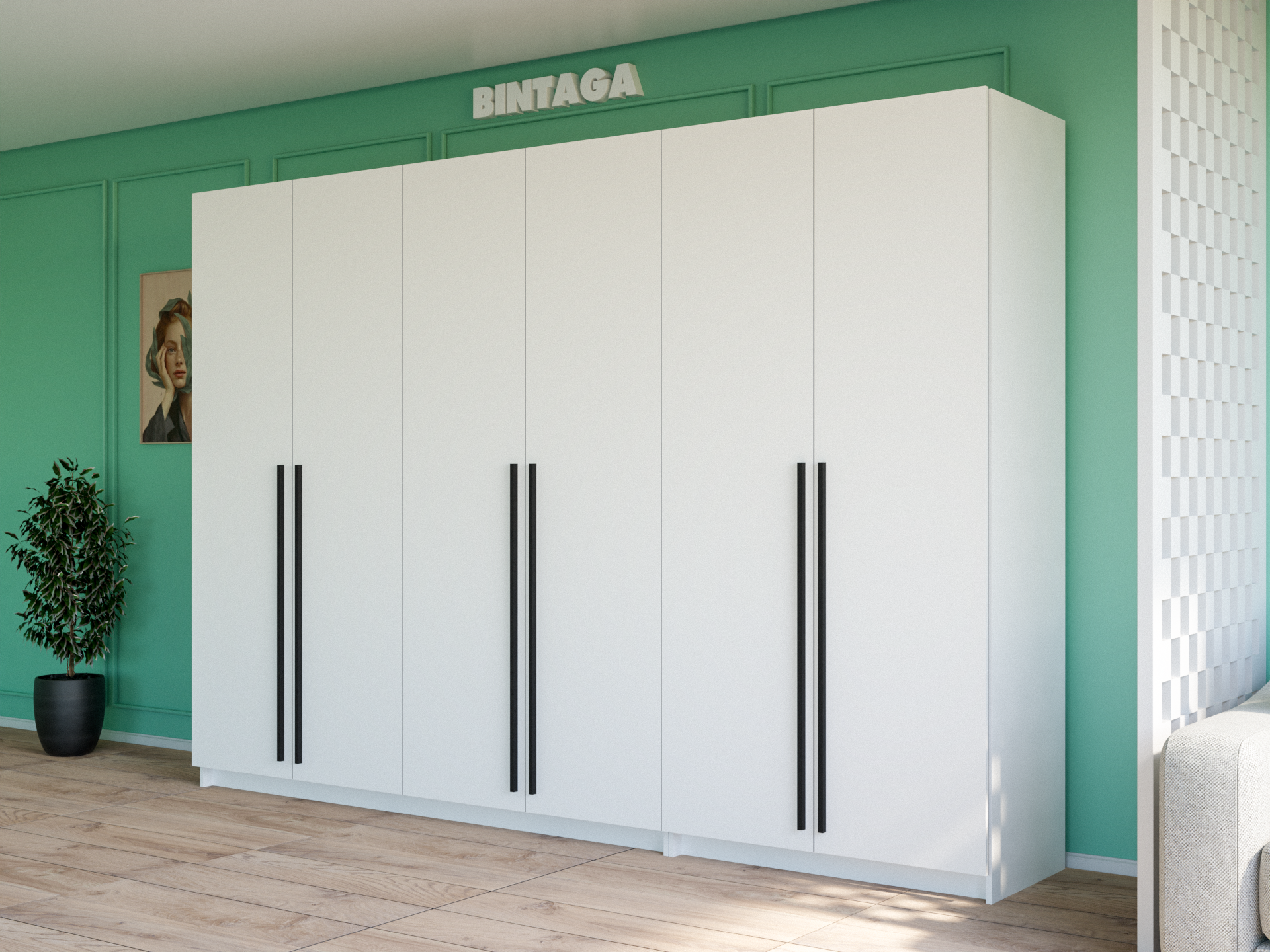 Пакс Фардал 104 white ИКЕА (IKEA) изображение товара