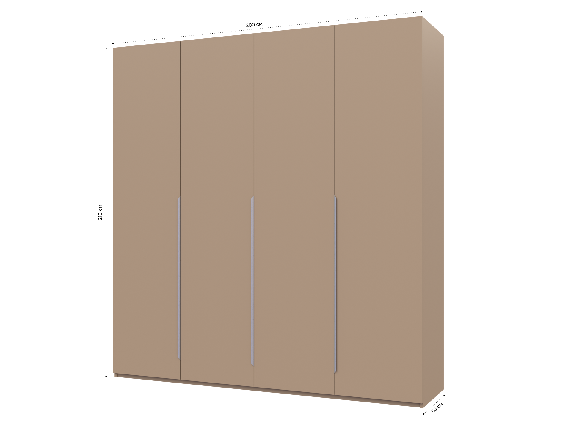 Пакс Альхейм 14 brown (silver) ИКЕА (IKEA) изображение товара