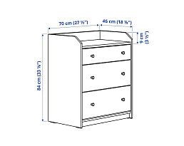 Изображение товара Хауга 13 white ИКЕА (IKEA) на сайте bintaga.ru