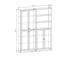 Изображение товара Билли 349 brown ИКЕА (IKEA) на сайте bintaga.ru