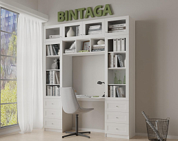 Изображение товара Билли 365 white ИКЕА (IKEA) с рабочим местом на сайте bintaga.ru